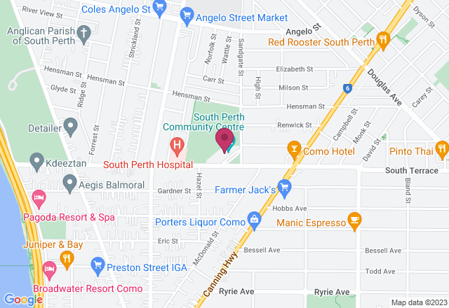 3D Acrylic Painting Class: The Secret Garden location