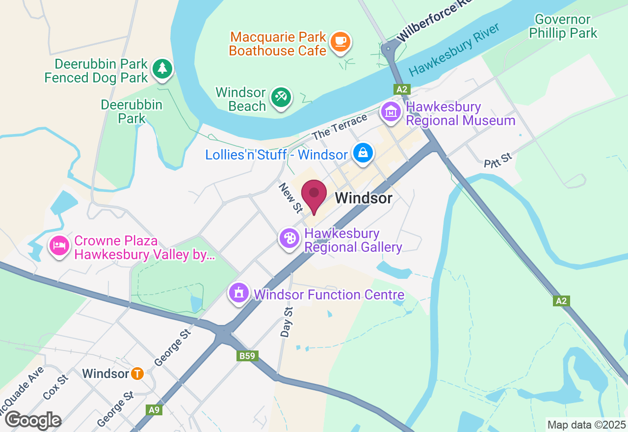 Ceramic Sip and Paint Class location