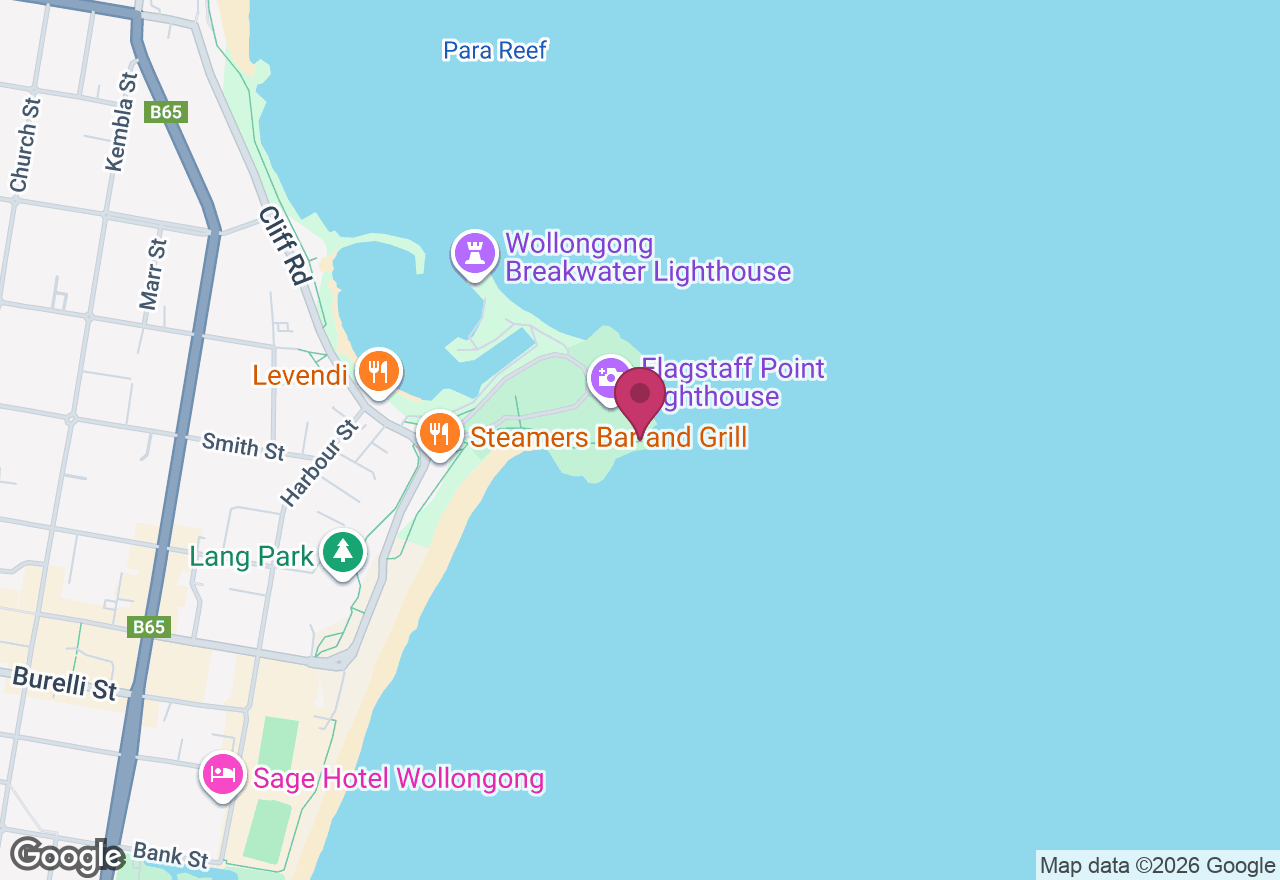 Women's History Walking Tour: Wicked Women of Wollongong location