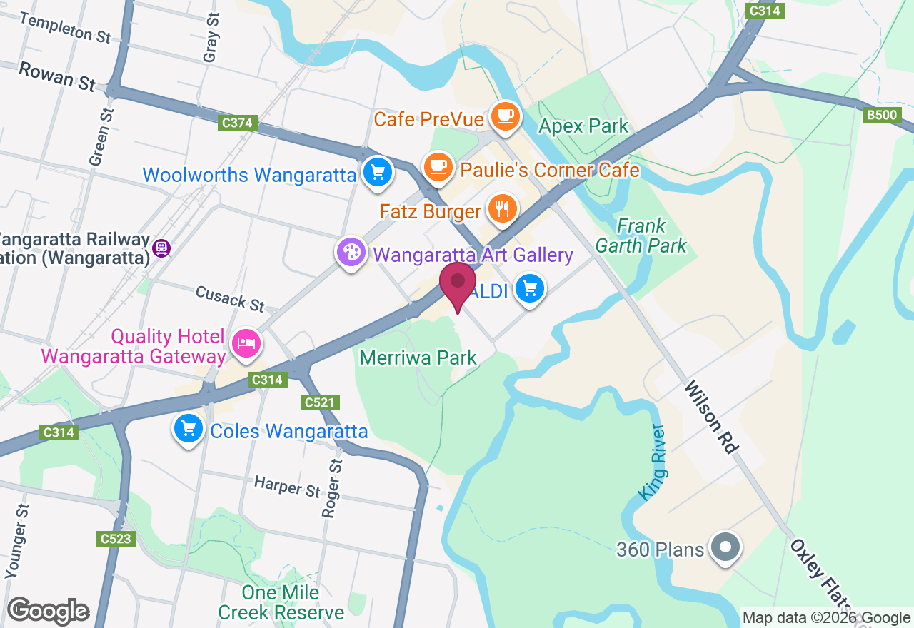 Wangaratta: Make, Build, Create Single Session Mondays location