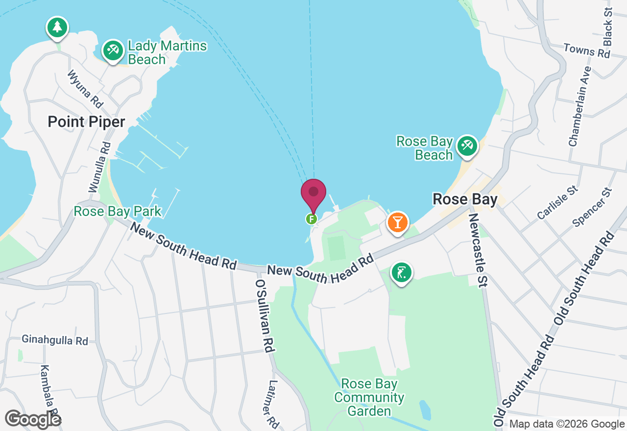 Sydney Harbour Coastal Walk and Lunch location