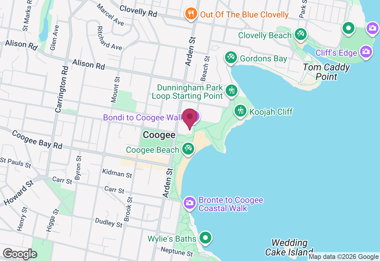 Coogee to Bondi Coastal Walk and Lunch at Bondi Icebergs location