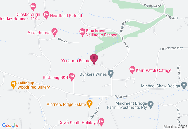 Weekend Food and Wine Retreat: Forrest Hideaway location