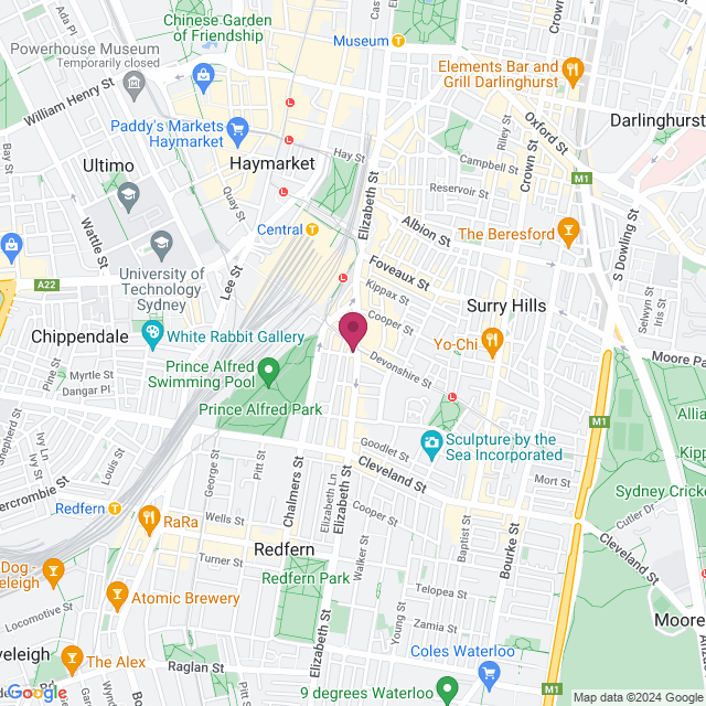 The Garden Room location