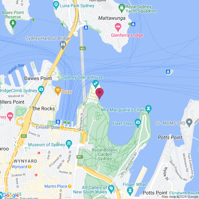 Harbourcat Cruise Boat location
