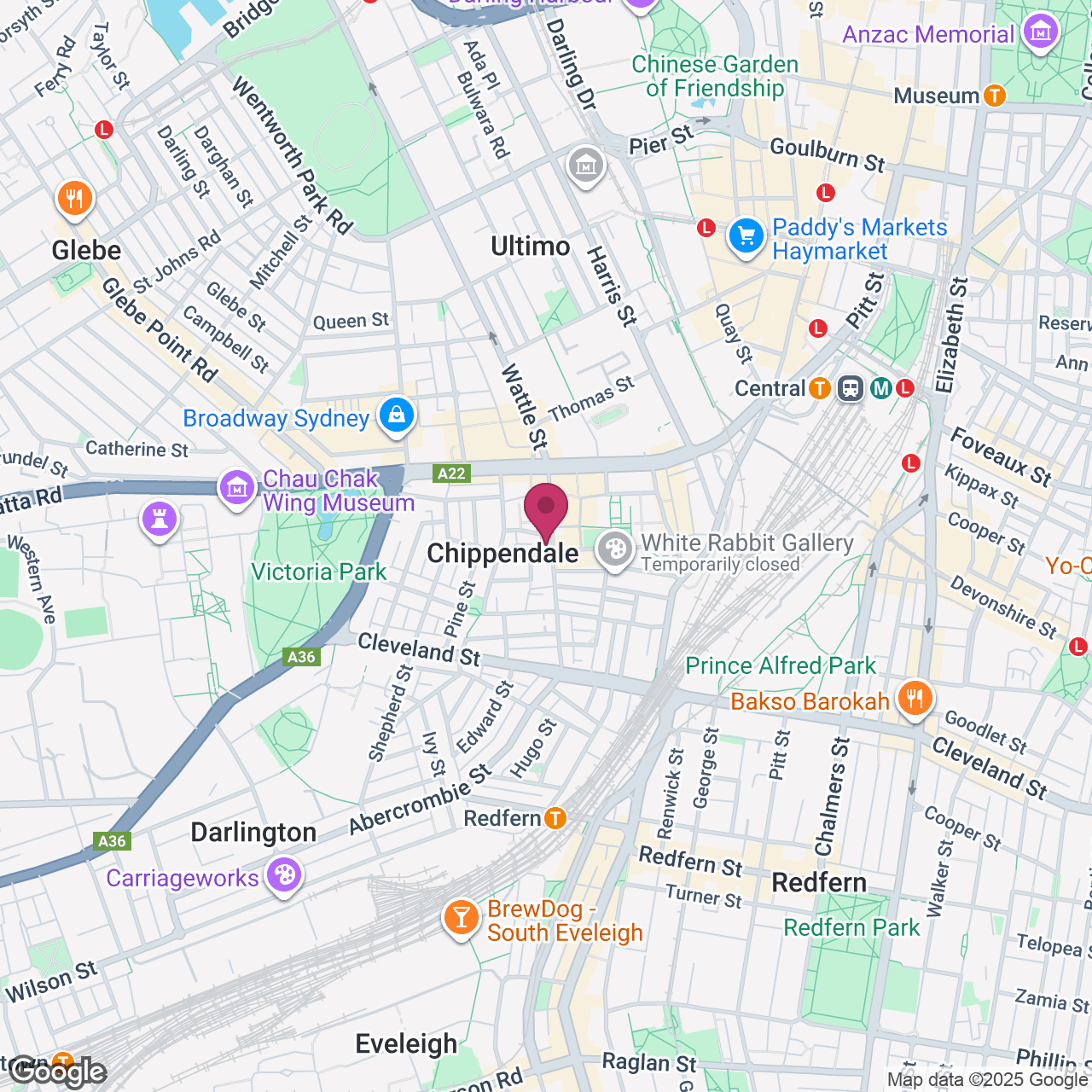 The Dale Loft location