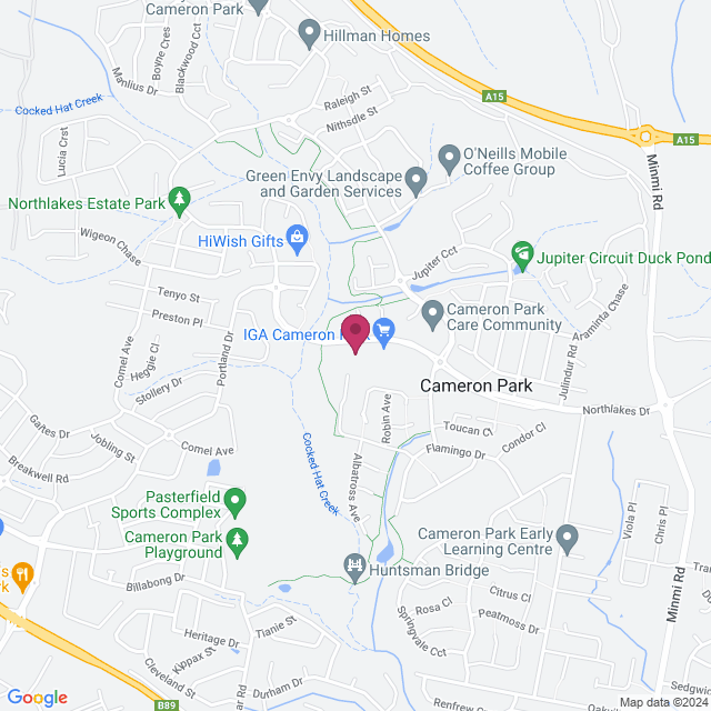 Cameron Park Community Centre location