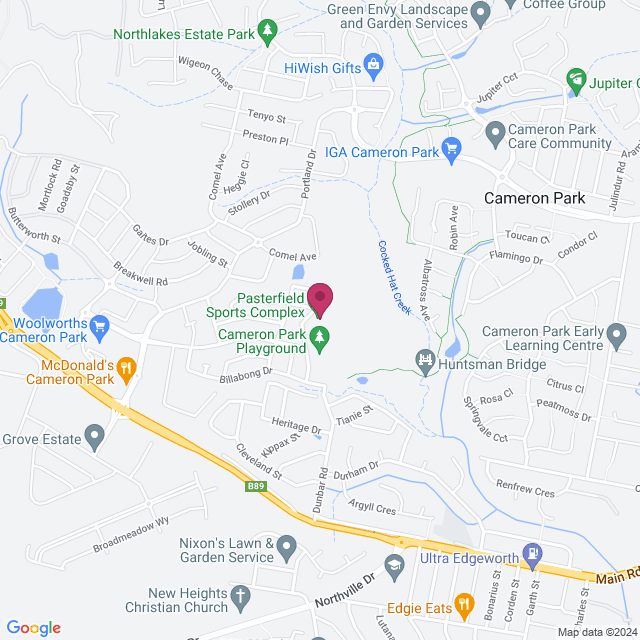 Pasterfield Community Centre location