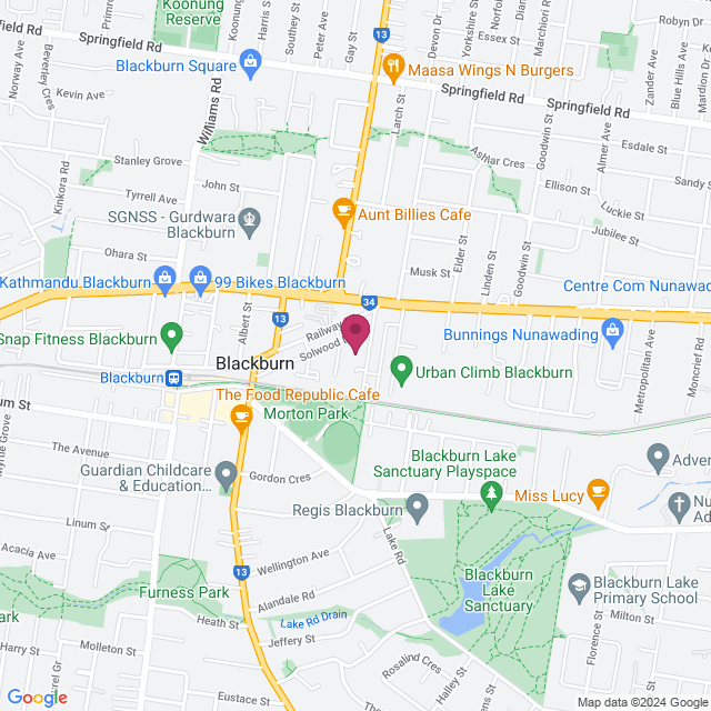 Melbourne Guild of Fine Woodworking location