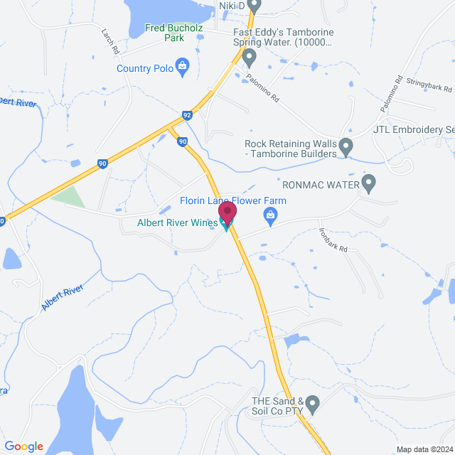 Albert River Wines location