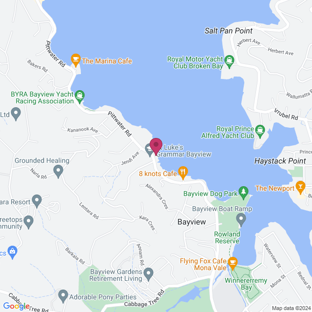 Bayview Boathouse Art Studio location