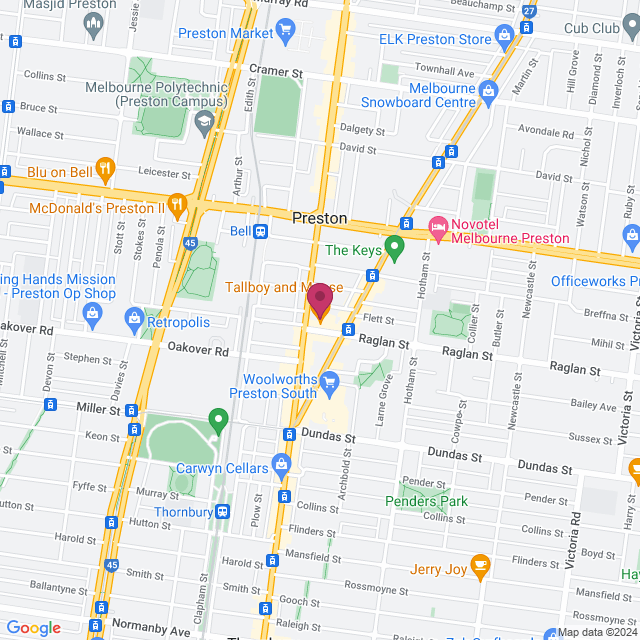 Tallboy and Moose Brewery location