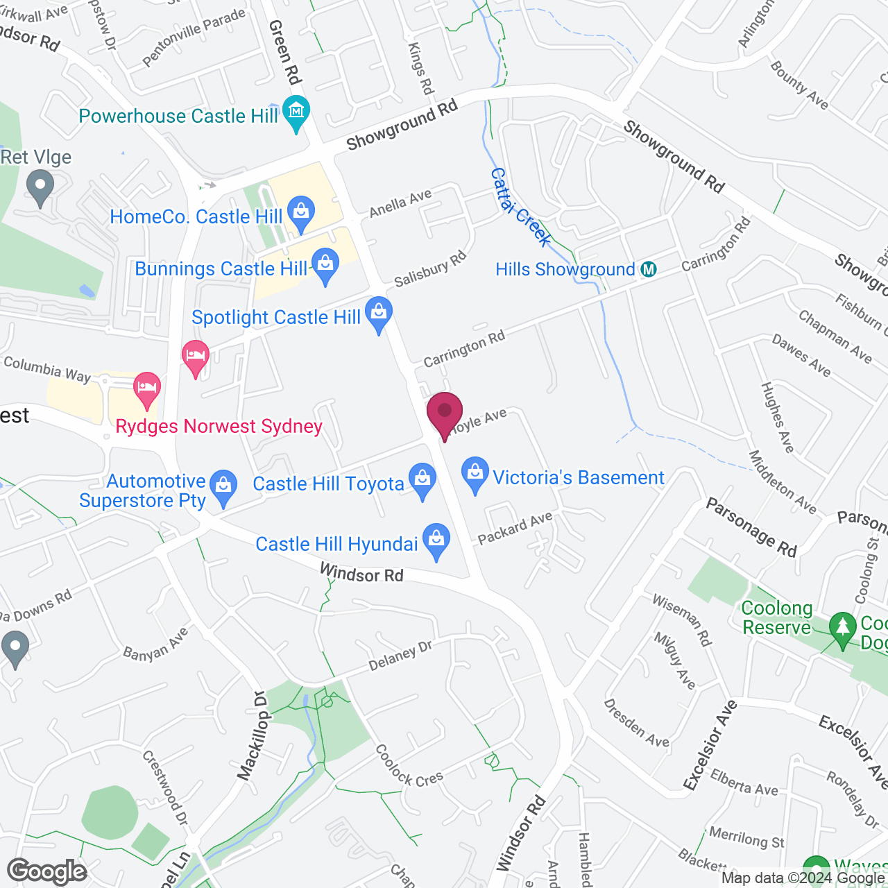 Castle Hill Eckersley's Art & Craft location