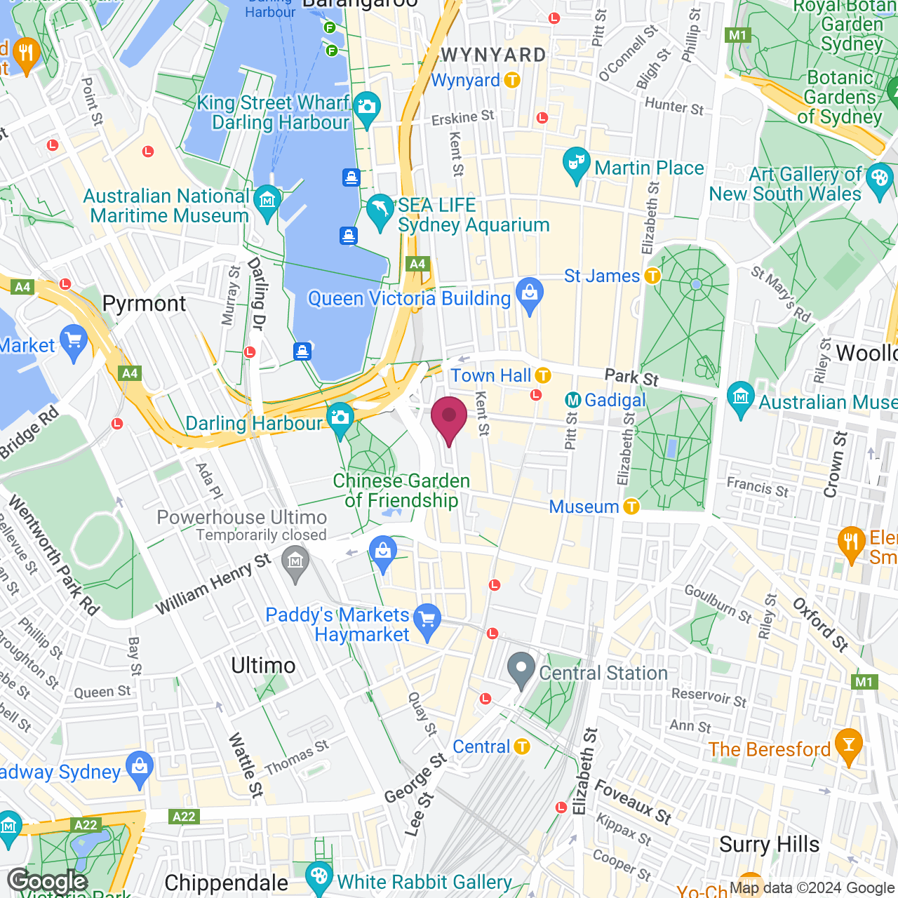 Above 319 location
