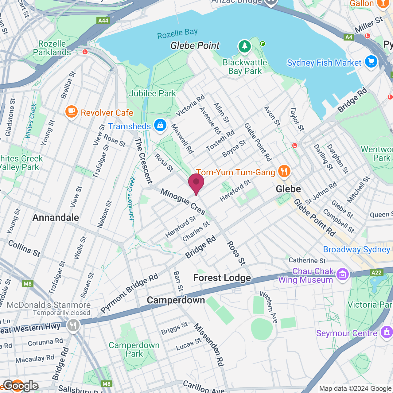 The Harold location