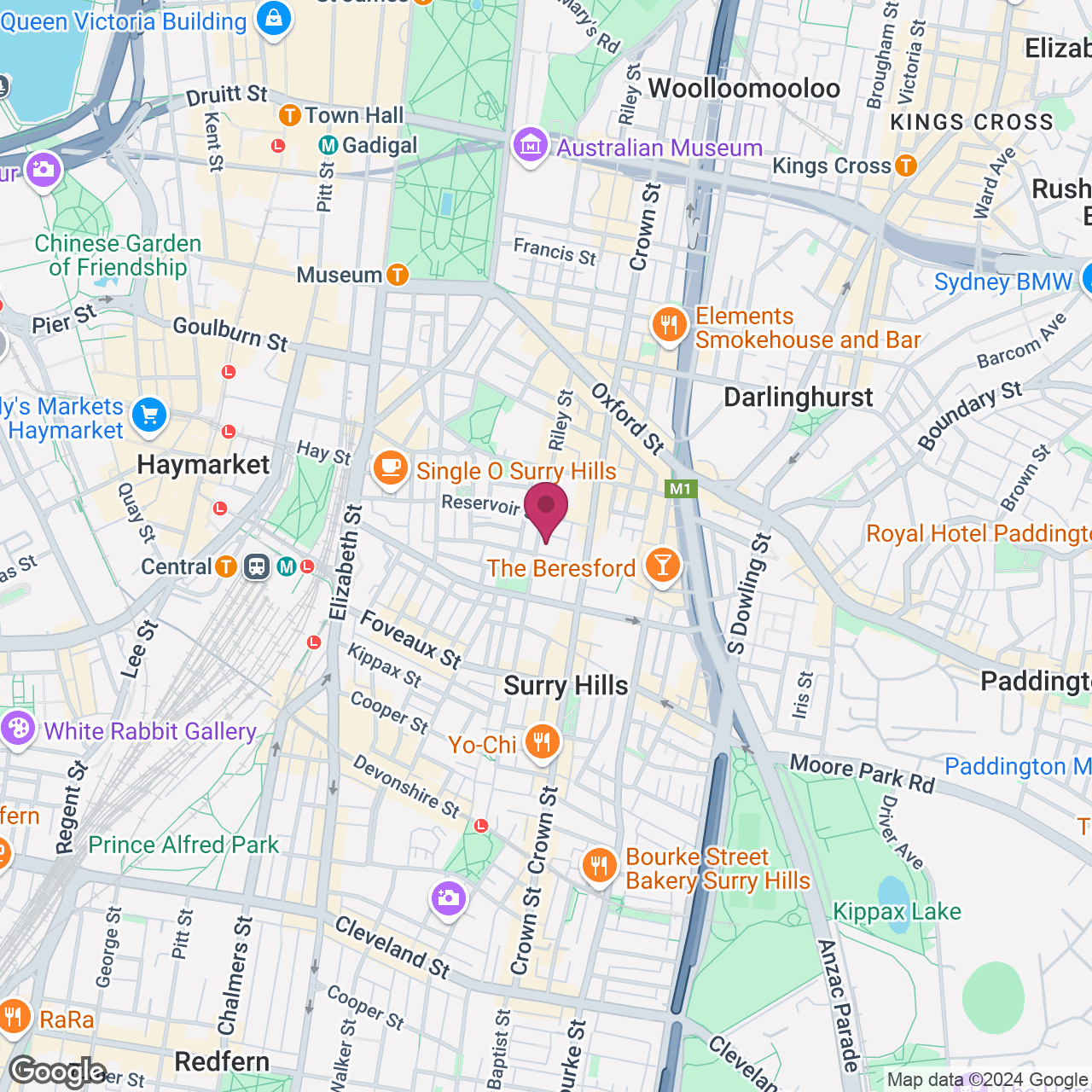 Sydney Comedy School location