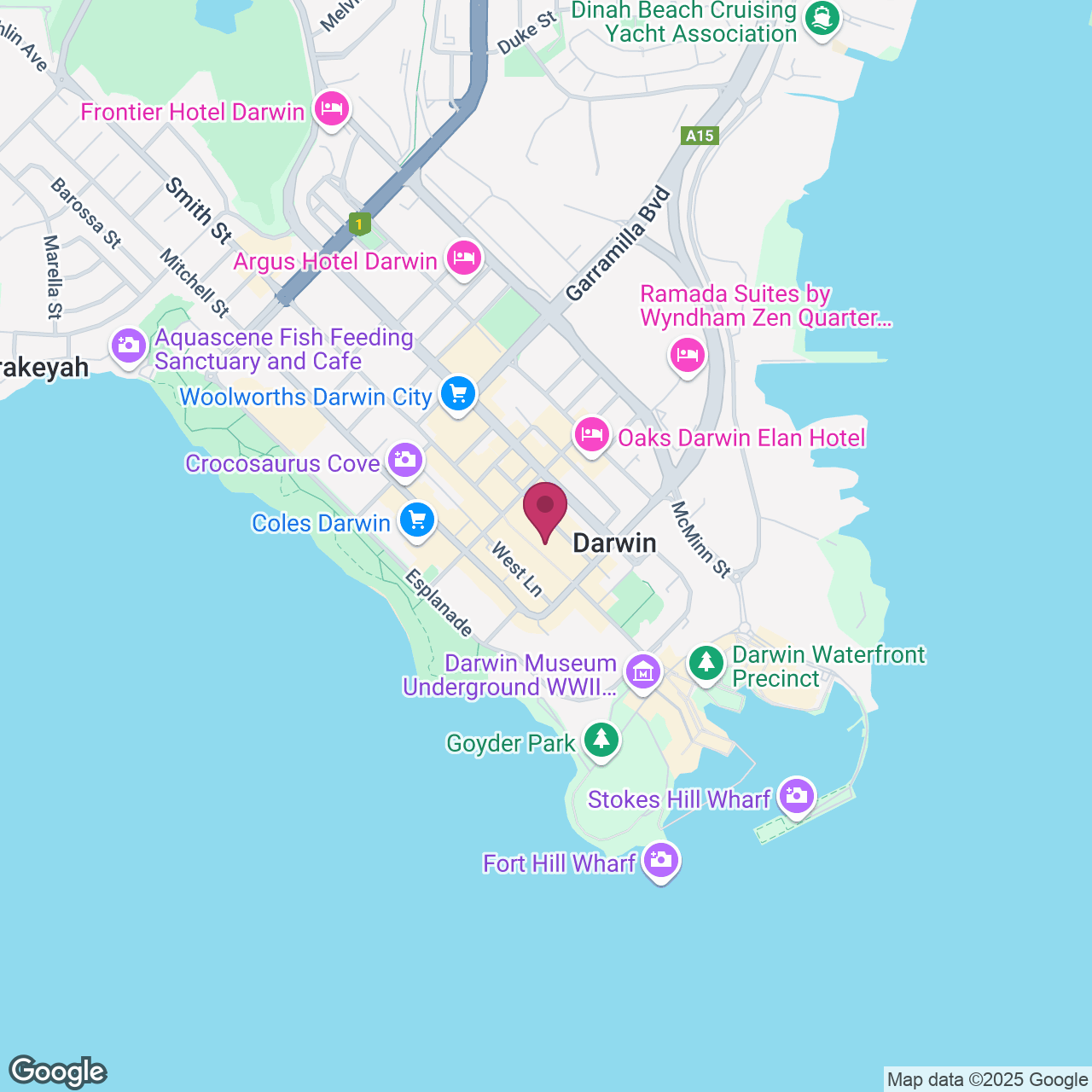 TOP END ART Gallery location
