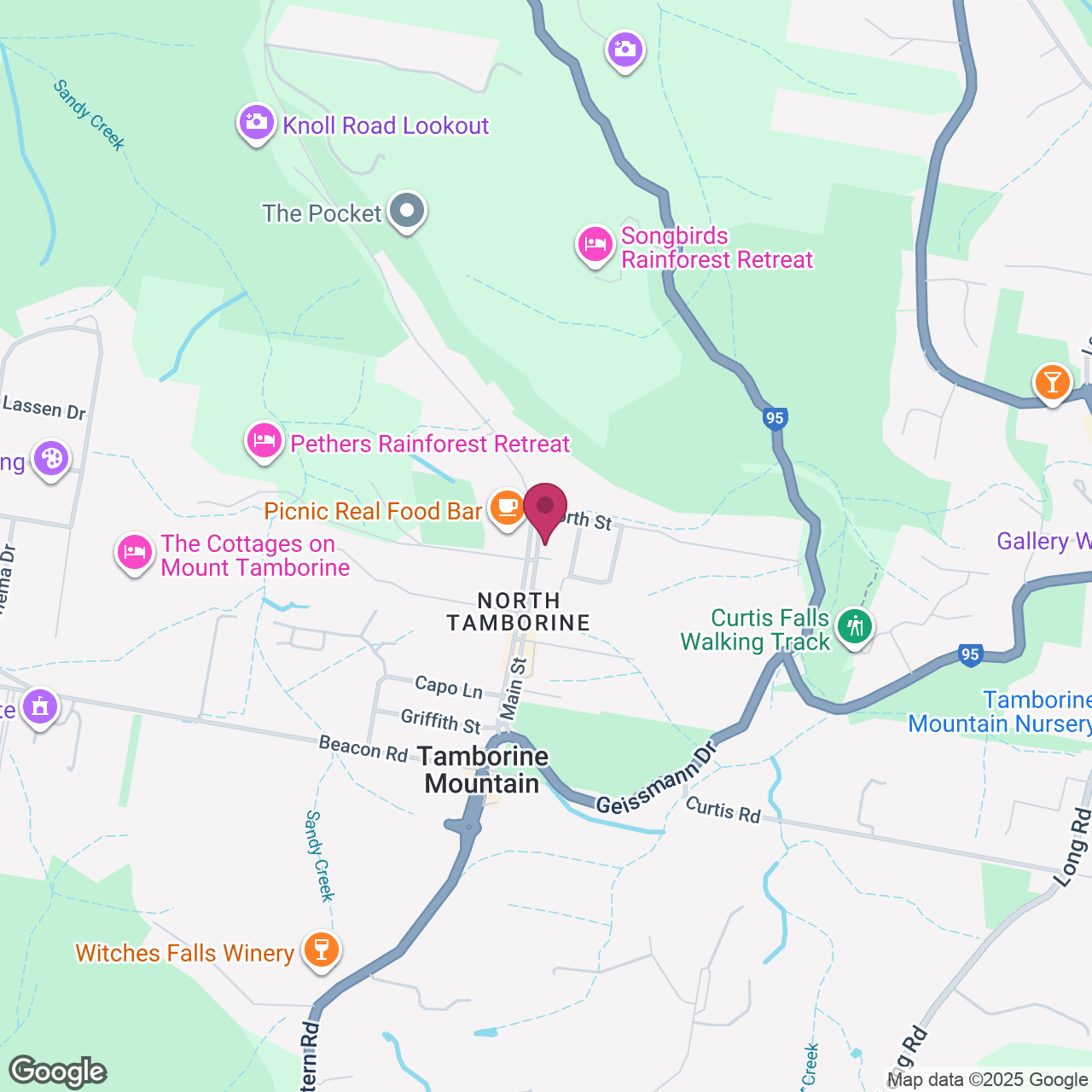 Peddly Picnics location