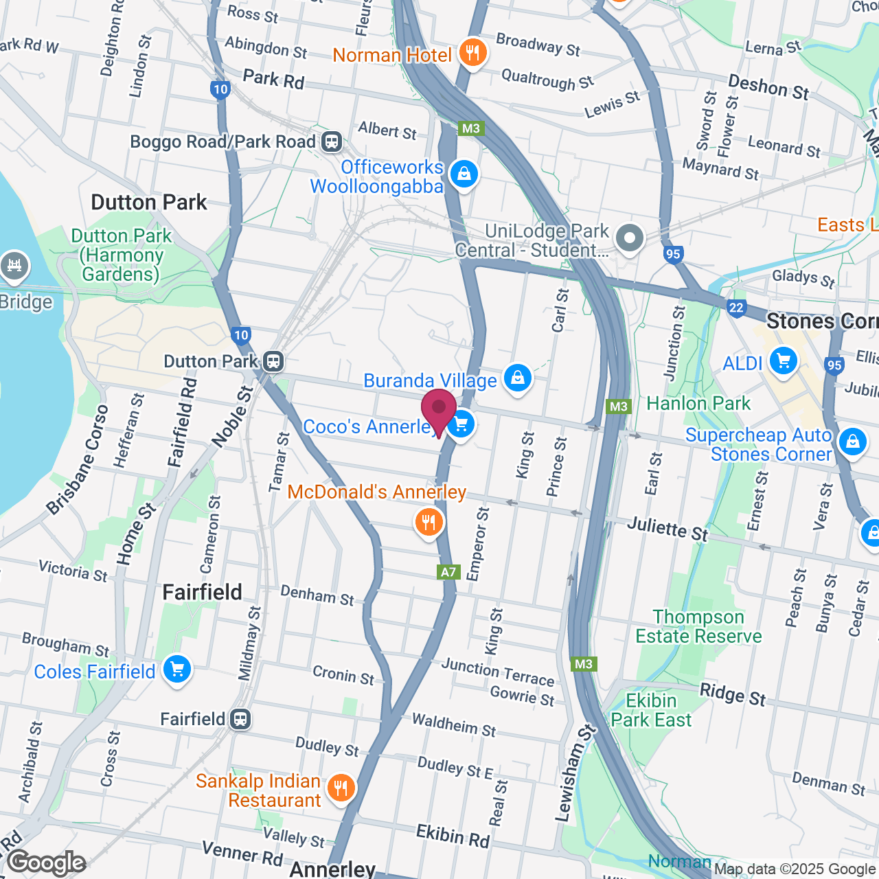 Vend Annerley location