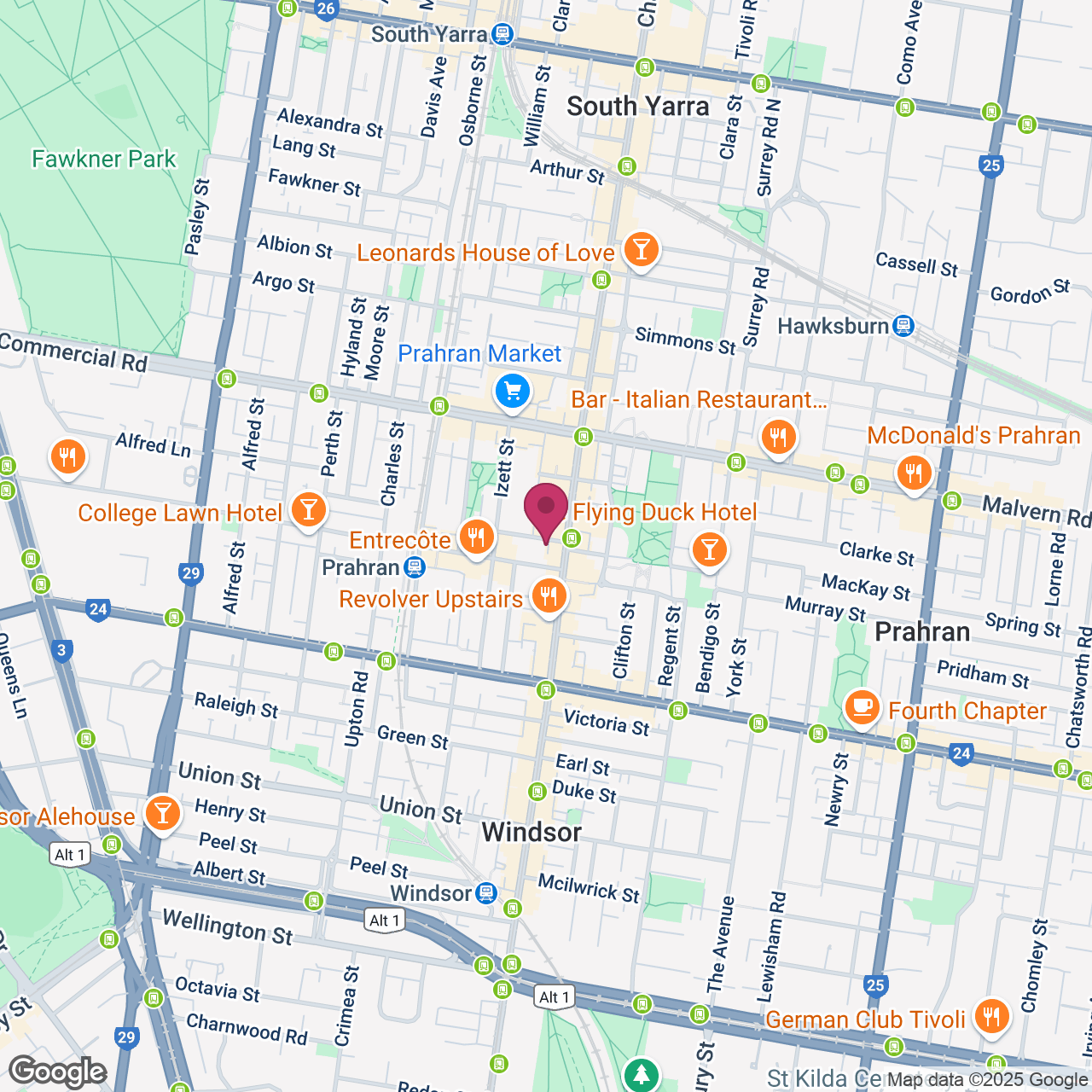 Ruelle Wine Bar location