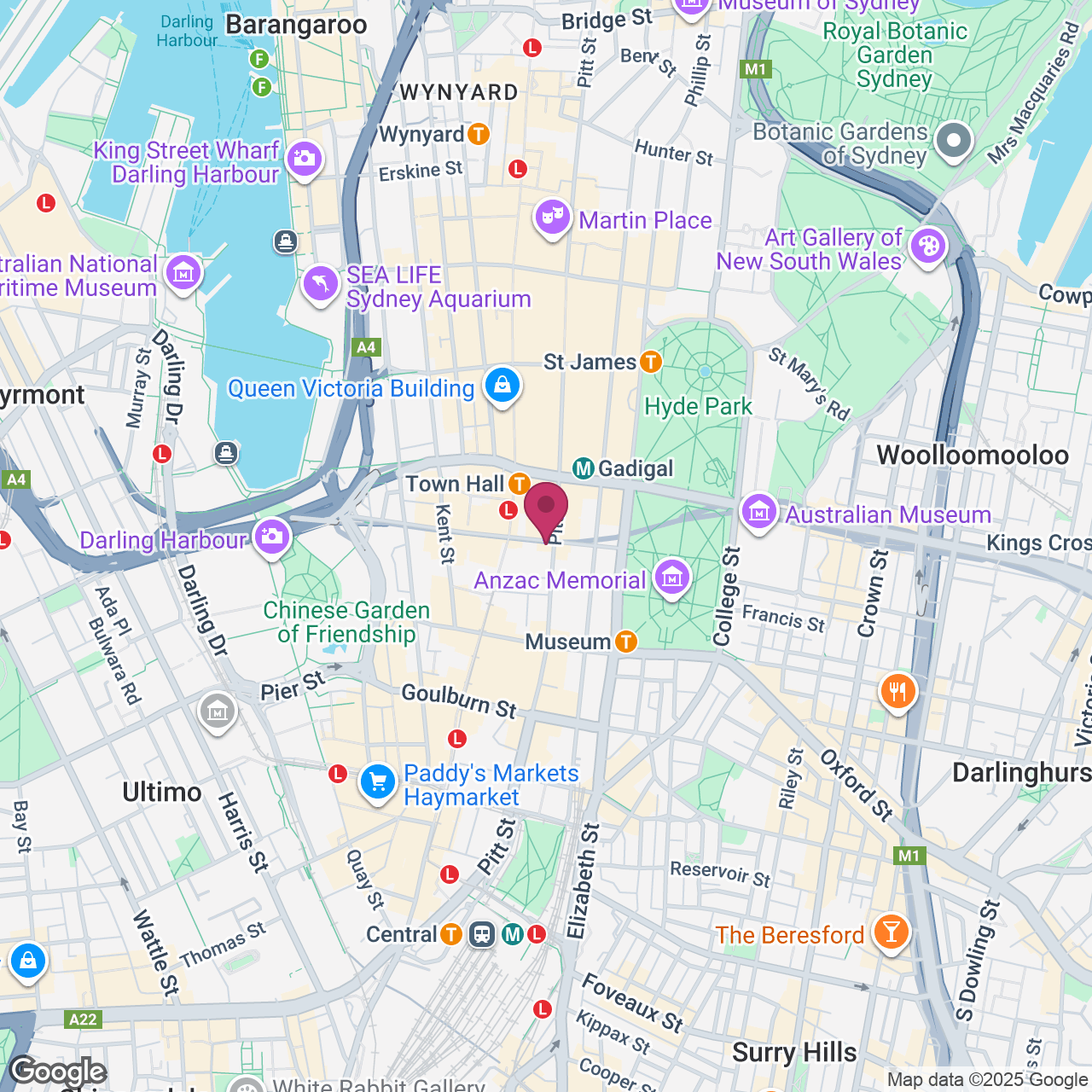City of Sydney Creative Studios location