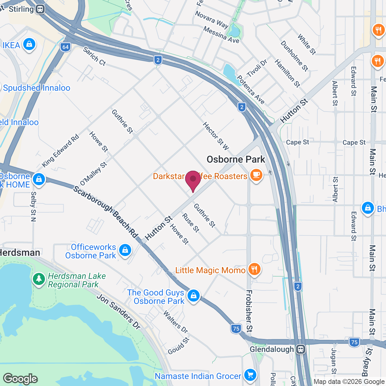 Paint and Sip Studio location