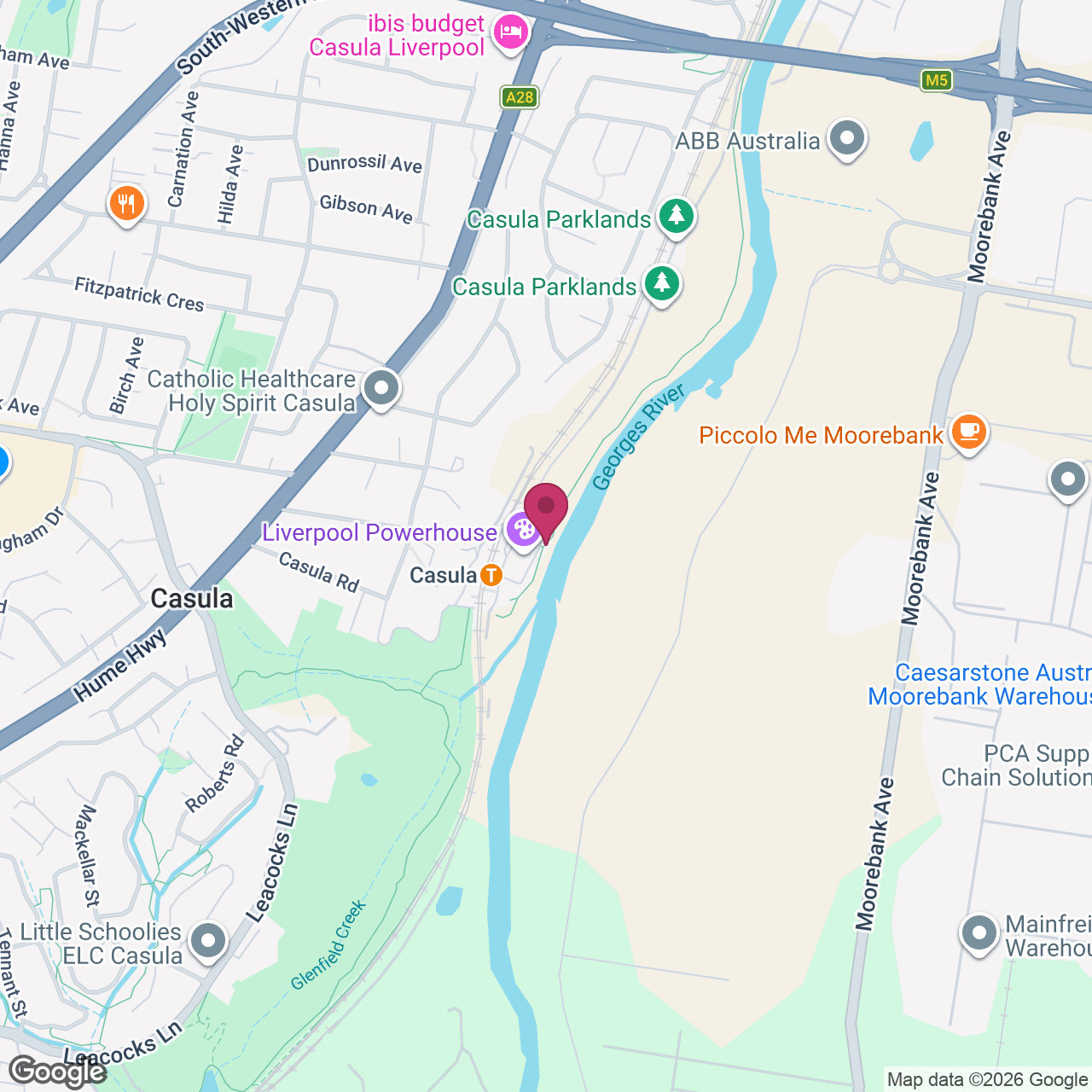 The Artist Studio location