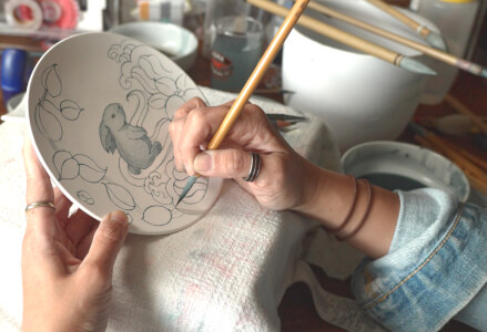 Pottery class by Lizi Teo