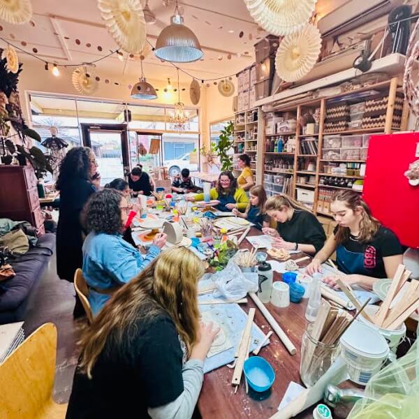 Metalwork class by Aa is for Art