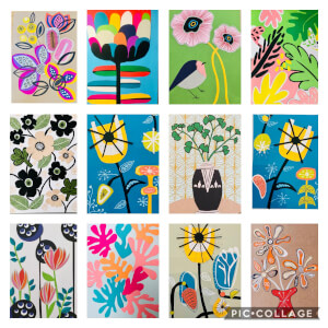 Textiles class by Aa is for Art