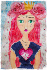 My queen of the hearts