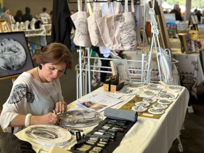 Print Making class by Angel Art Studio