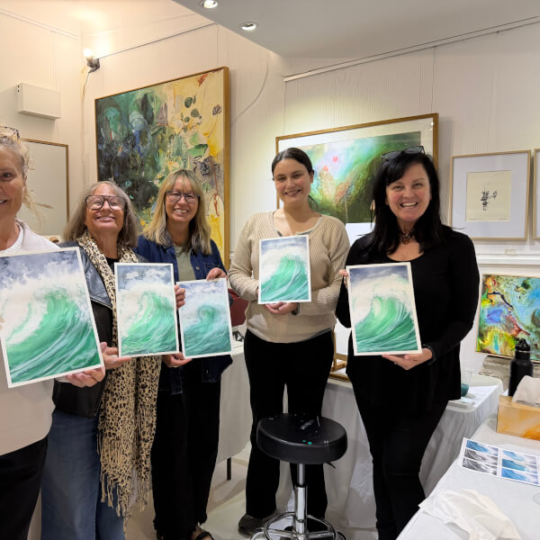 Photo from a Ann-Maree Morgan workshop
