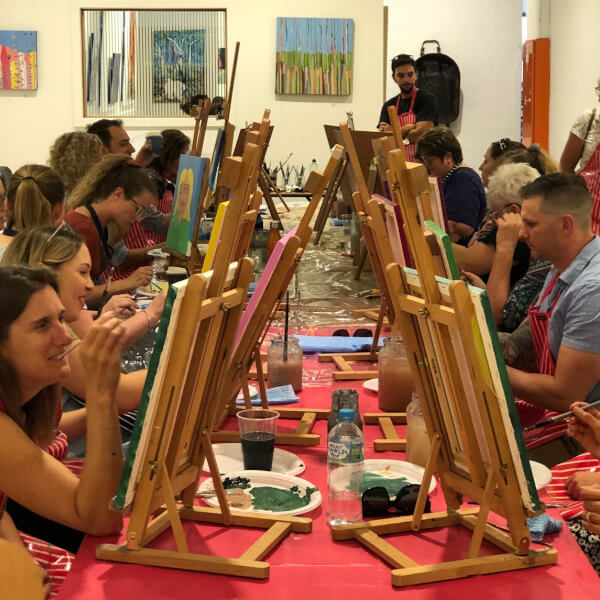 Photo from a Anna Small workshop