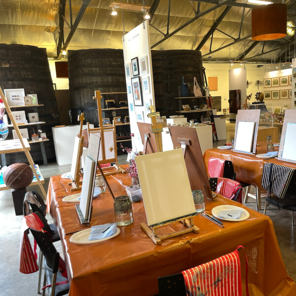 Photo from a Anna Small workshop