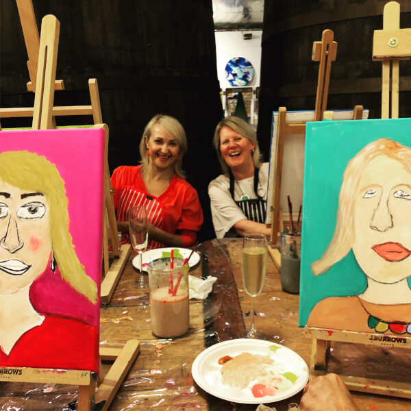 Photo from a Anna Small workshop