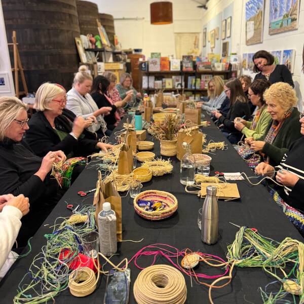 Photo from a Anna Small workshop