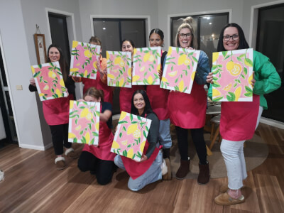 Painting class by Art Bubbles