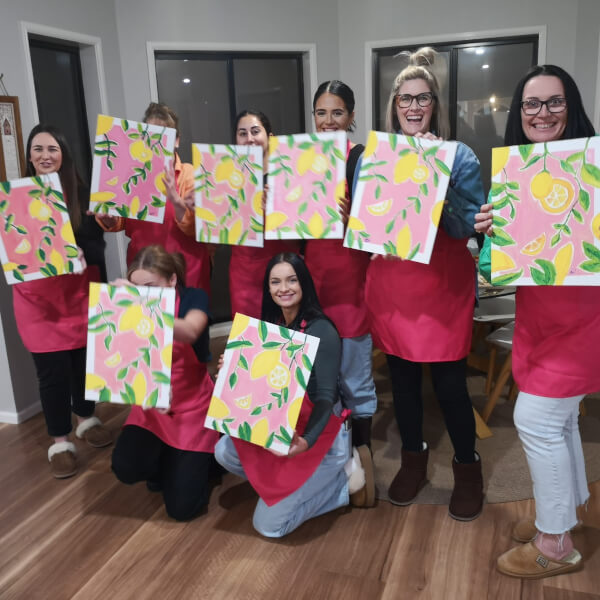 Painting class by Art Bubbles