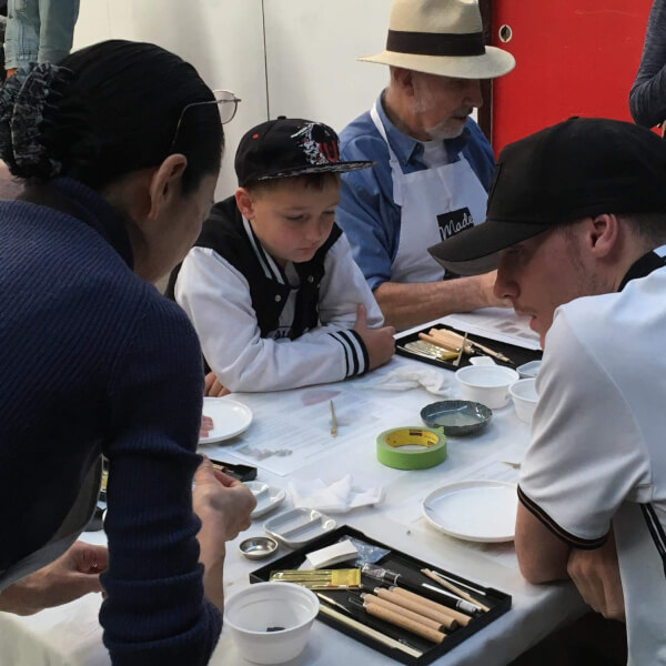 Pottery class by Art Kintsugi Sydney
