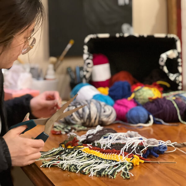 Photo from a art starry ideas workshop