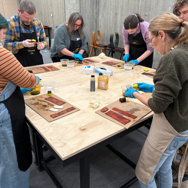 Textiles classes, Roxburgh Park