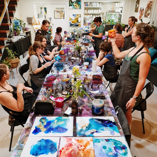 Photo from a Artist & Maker workshop