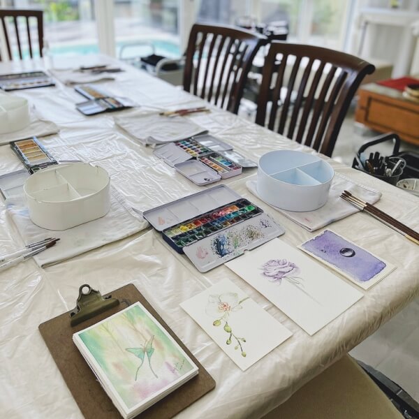 Painting class by As a Deer | Art Classes & Workshops