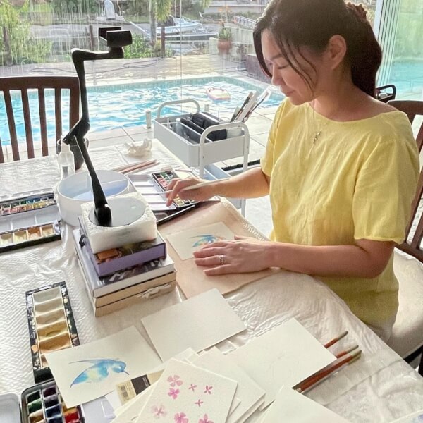 Painting workshops, Gordon