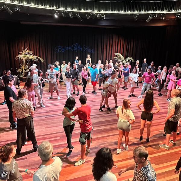 Photo from a Atope Dance fitness workshop