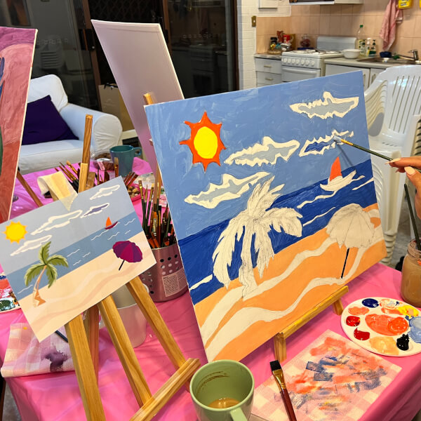 Painting workshops, Bass Hill