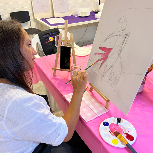 Painting classes, Bass Hill