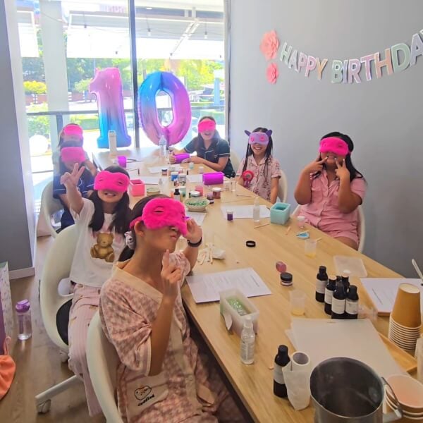 Photo from a Babylon Soap workshop