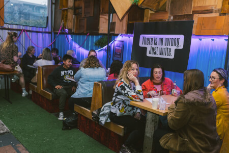 Paper Craft and Ink class by Bad Writers Club